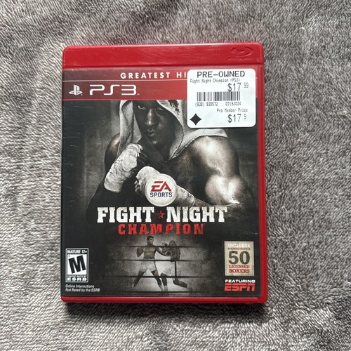 Fight night champion sony - fight,