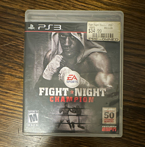 Sports fight night - fight, champion